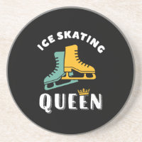 Funny Skater Girl Ice Skaten Queen