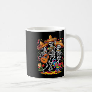 Funny Skeleton Cinco De Mayo Fiesta Mexican Festiv Kaffeetasse