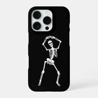 Funny Skeleton Phone Case - Quirky & Protected iPhone 16 Pro Hülle