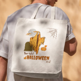 Funny Skeleton Pumpkin Adult Humor Halloween-Party Tragetasche