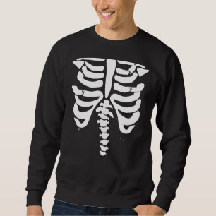 Funny Skeleton Rib Käfig Anatomie T Shirt Hallowee