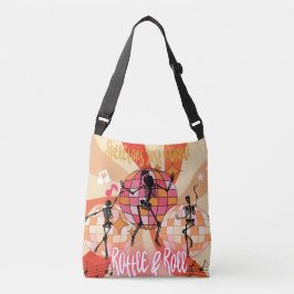 Funny Skeletons Just Wanna Rattle&Roll Tragetaschen Mit Langen Trägern