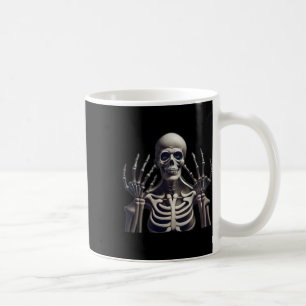 Funny Skelett Halloween für Mens Frauen Kinder Kaffeetasse