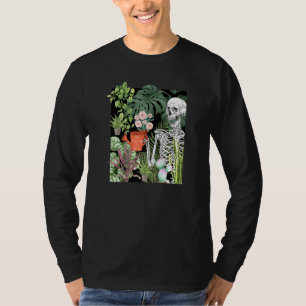 Funny Skelett You Make My Feel Alive Gardener Hal T-Shirt