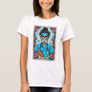 Funny Skeletts Das Tarot der Krankenschwester T-Shirt