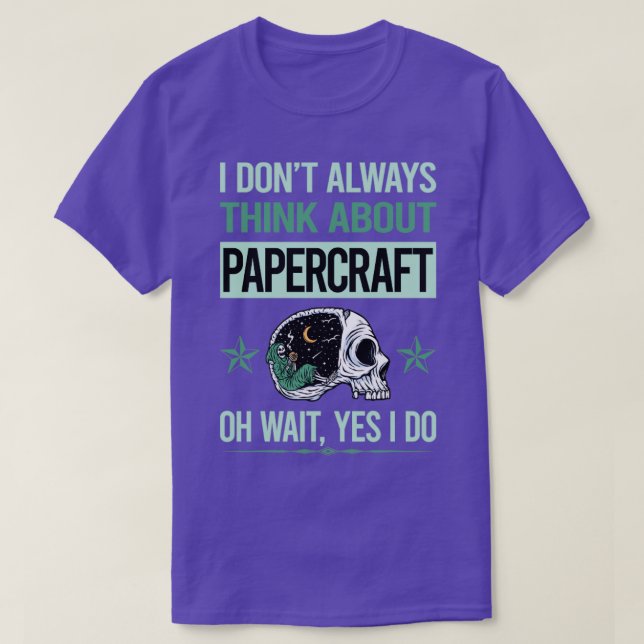 Funny Skeletts Ja ich tue Papierfusskunst T-Shirt (Design vorne)