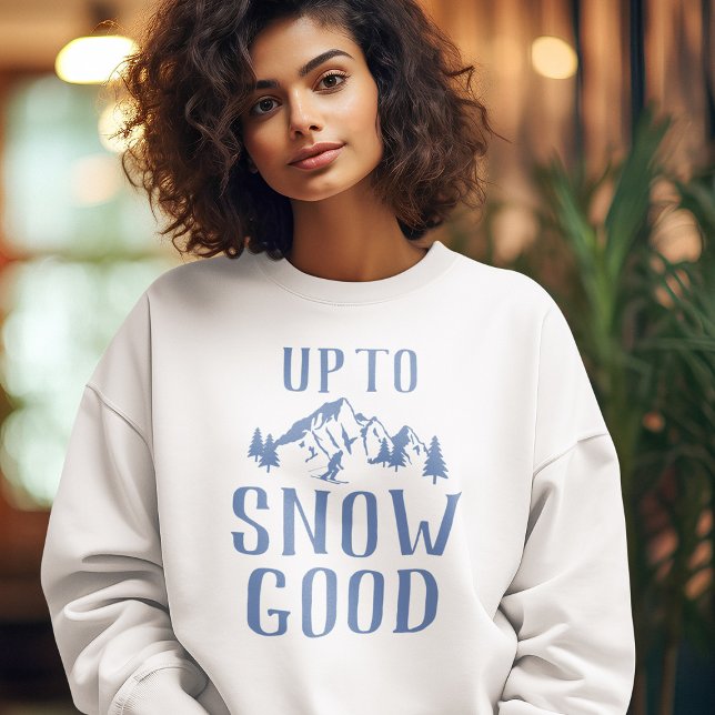 Funny Ski Bachelorette hoch ins Schnee Sweatshirt (Von Creator hochgeladen)
