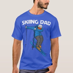 Funny Ski Design für Vater Pater Winter Sport Sn T-Shirt