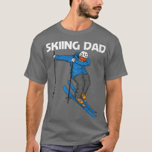 Funny Ski Design für Vater Pater Winter Sport Sn T-Shirt