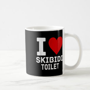 Funny Skibidi Meme I Liebe Skibidi Toilette für Mä Kaffeetasse