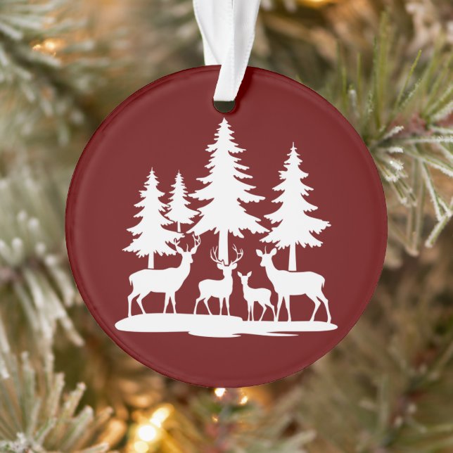 Funny Skinny Pine Sommer Wandern Camping Ornament (Baum)