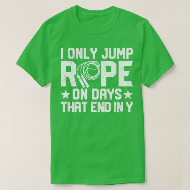 Funny Skipping Rope Jumping Rope4 T-Shirt (Design vorne)
