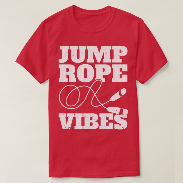 Funny Skipping Rope Jumping Rope Jump Rope Vibes1 T-Shirt (Design vorne)