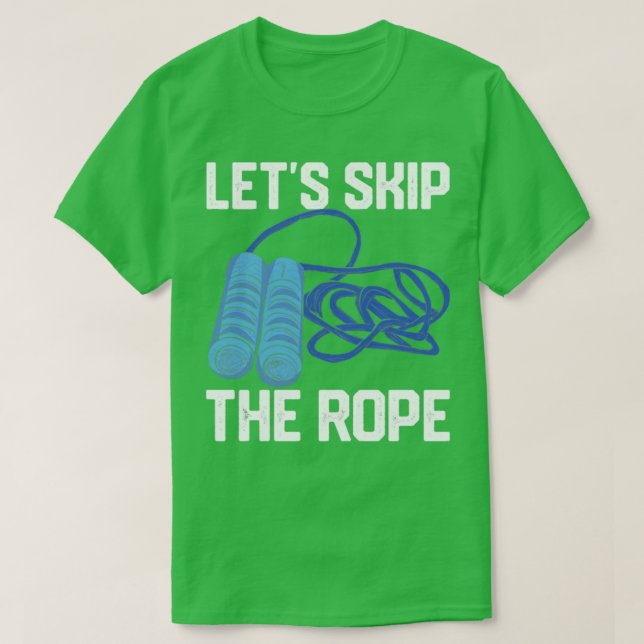 Funny Skipping Rope Jumping Rope Lasse Skip The Ro T-Shirt (Design vorne)