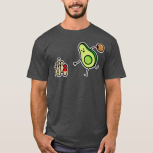 Funny Skittles avocado Skitplayer Geschenk T-Shirt