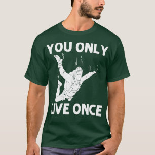 Funny Skydiving For Men Fallschirmspringen T-Shirt