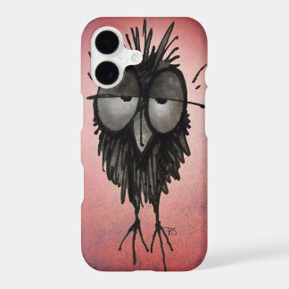 Funny Sleepic Owl auf Rosa