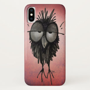 Funny Sleepic Owl auf Rosa Case-Mate iPhone Hülle