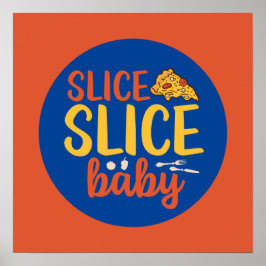 Funny Slice Baby Pizza Lover Retro Kitchen Deko