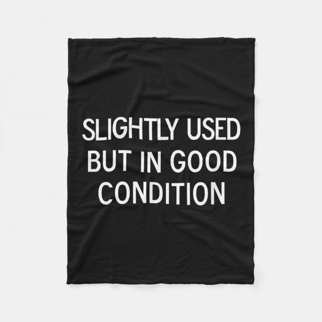 Funny, Slightly Used But In Good Condition, Sarcas Fleecedecke (Vorderseite)