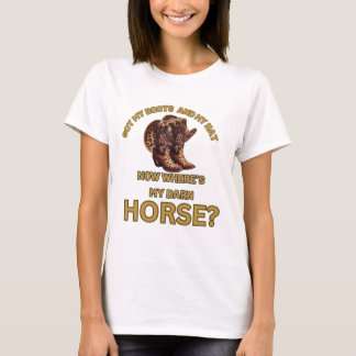 Funny Slogan Cowgirl T - Shirt, Leopardendruck T-Shirt