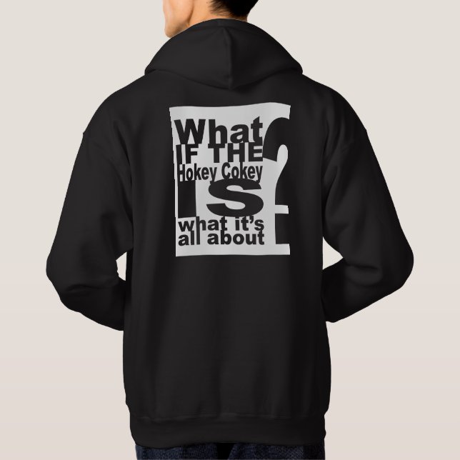 Funny Slogan, Hokey Cokey Hoodie (Rückseite)