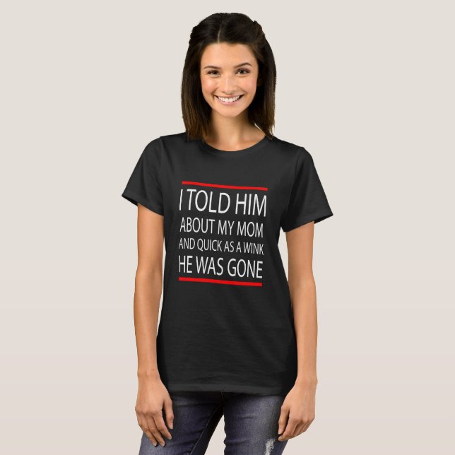 Funny Slogan T-Shirt (Vorne ganz)