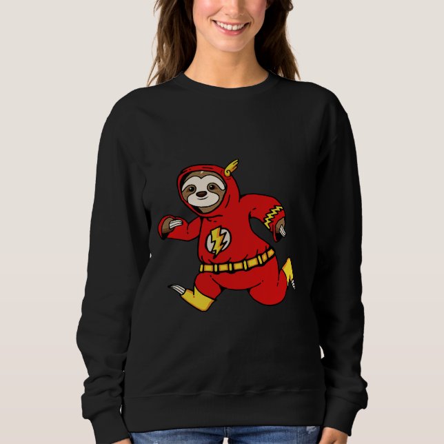 Funny Sloth 1 Sweatshirt (Vorderseite)
