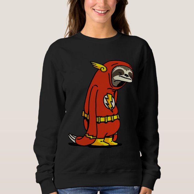 Funny Sloth 3 Sweatshirt (Vorderseite)
