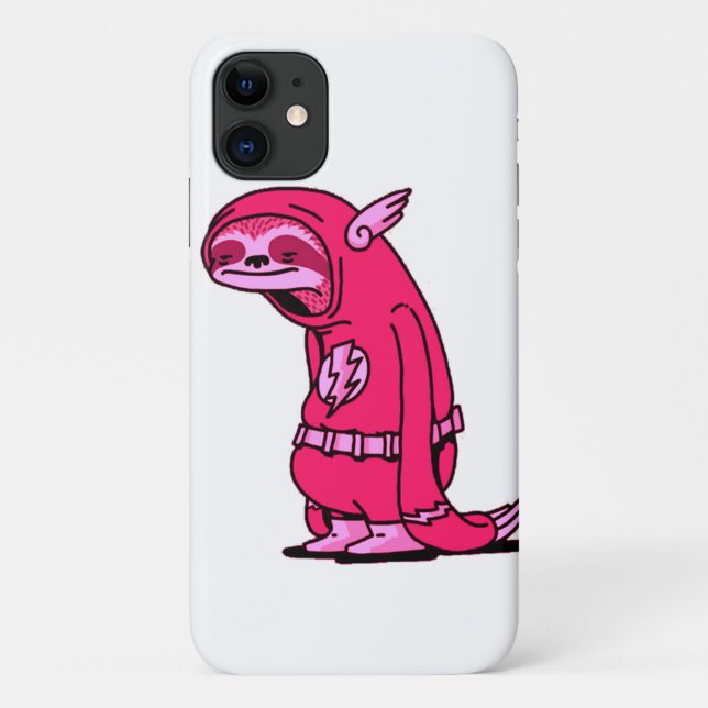 Funny Sloth Case-Mate iPhone Hülle (Rückseite)