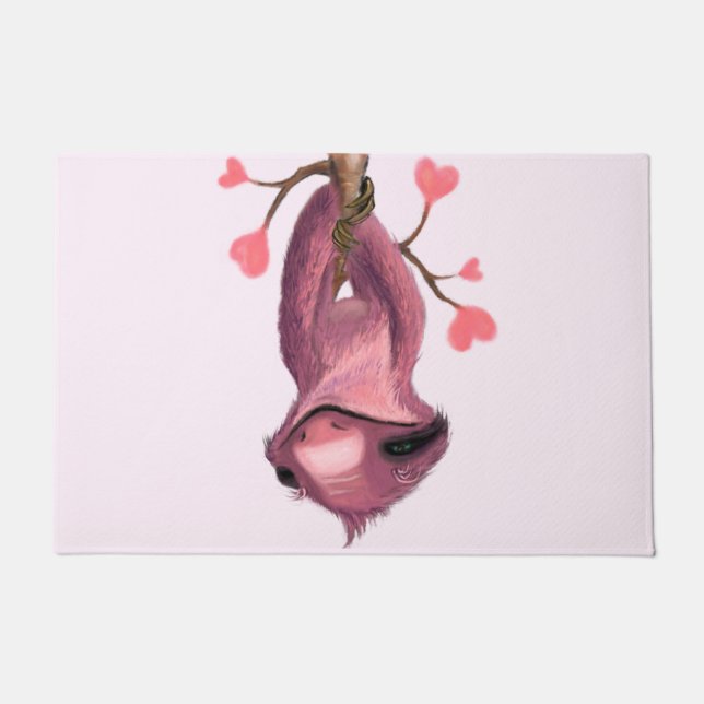 Funny Sloth Doormat Fußmatte (Vorderseite)