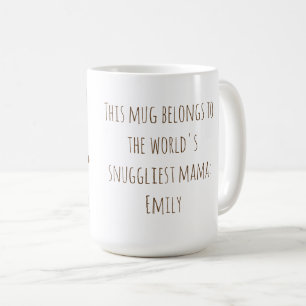 Funny Sloth Mama "Nickerchen like a Sloth" Niedlic Kaffeetasse