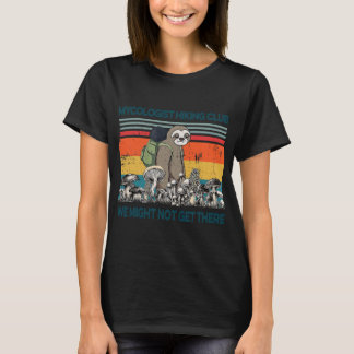 Funny Sloth Mushrooms Mycology My T-Shirt
