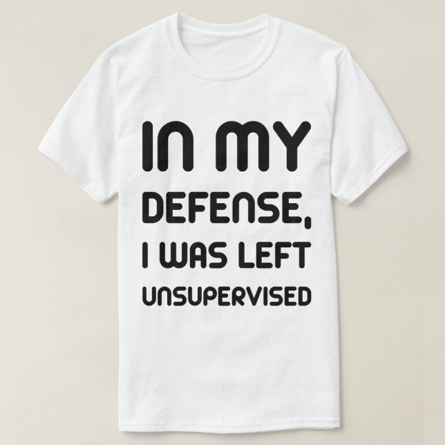 Funny Smart Entschuldigung T-Shirt (Design vorne)