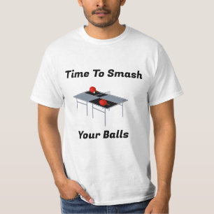 Funny Smashing Balls, Ping Pong Tshirt
