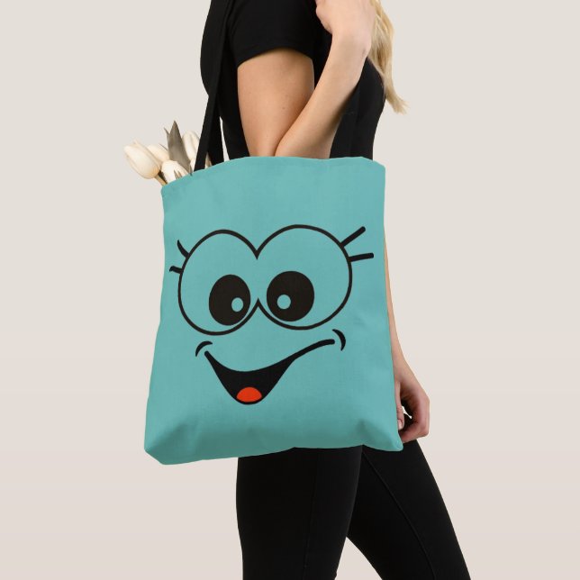 Funny, Smile Face Tasche (Von Nahem)