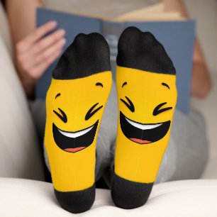 Funny Smiley fa Socken