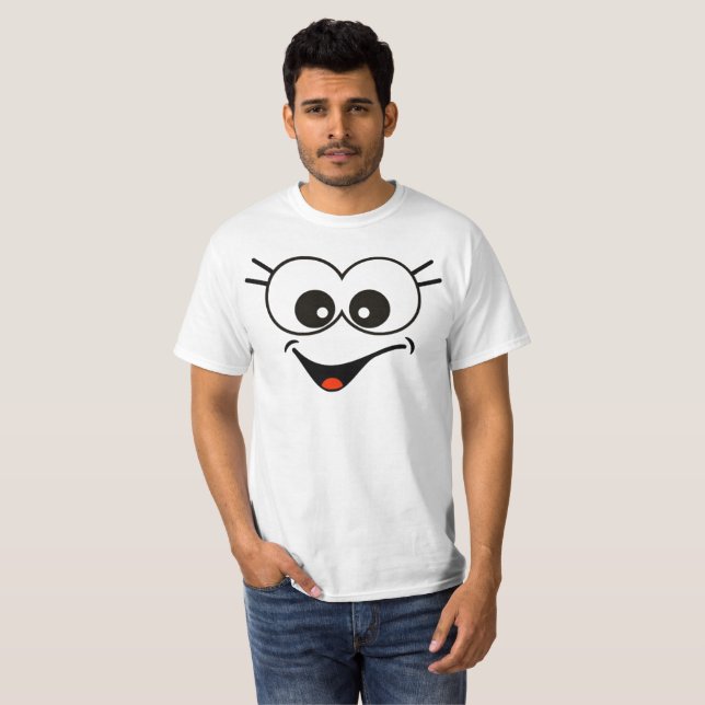 Funny Smiley T - Shirt (Vorne ganz)