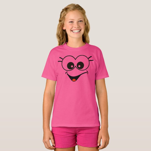 Funny Smiley T - Shirt (Vorne ganz)