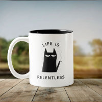 Funny Smoking Cat Coworker Trendy Quote Office