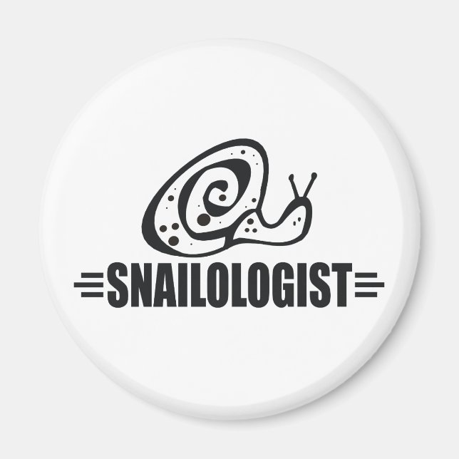 Funny Snail Magnet (Vorne)