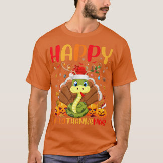 Funny Snake Animal Lover Happy Snake HelloDankeMa T-Shirt