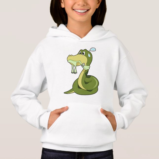 Funny Snake Hoodie (Vorderseite)