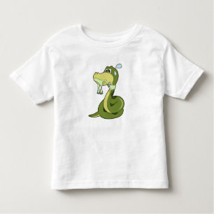 Funny Snake Kleinkind T-shirt