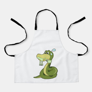 Funny Snake Schürze