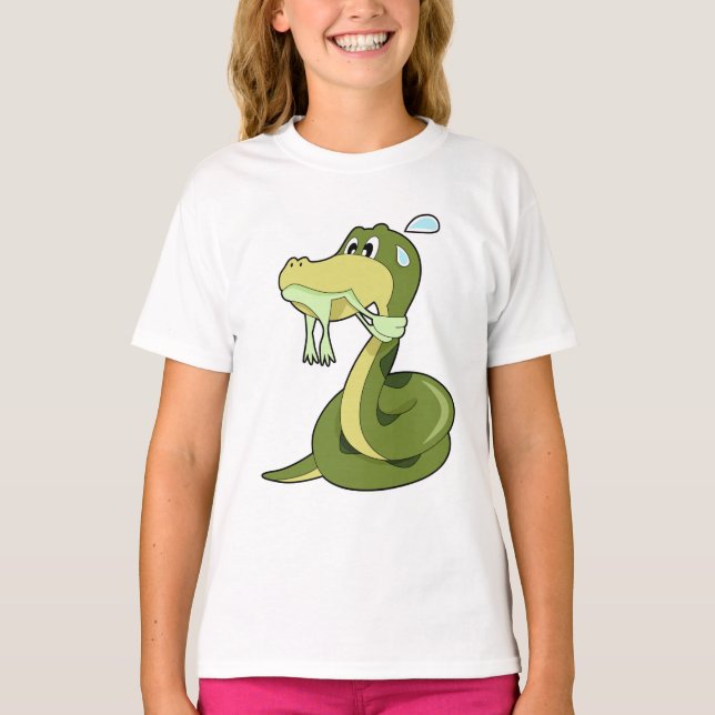 Funny Snake T-Shirt (Vorderseite)
