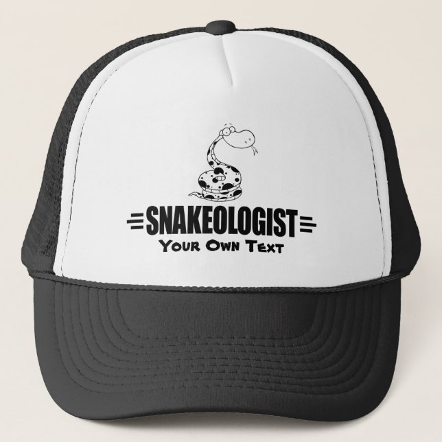 Funny Snake Truckerkappe (Vorderseite)
