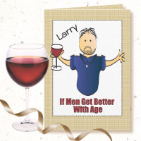 Funny Snarky Birthday Card für reifer Mann