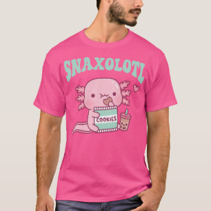 Funny Snaxolotl Snack ein Lotl wie der Axolotl T-Shirt