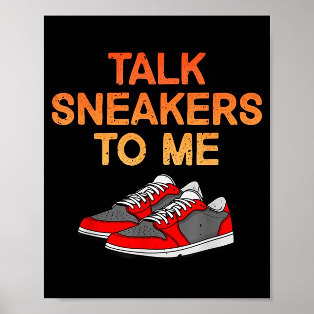 Funny Sneaker Design For Men Women Scute Ss Cute S Poster (Vorne)